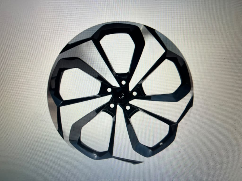 HONDA ACCORD TOURING BLACK AND MACHINE RIMS SIZE 19 5X114.3